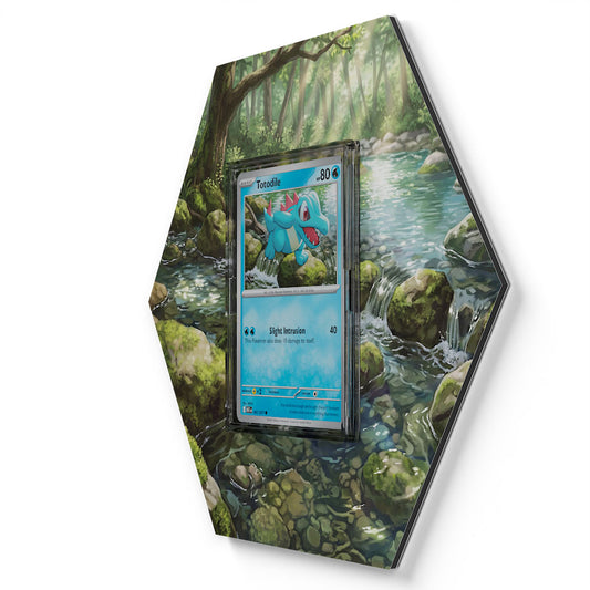041/217 Totodile - Extended Artwork Pokemon Card Display