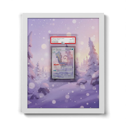 092 Aurorus - Extended Artwork Framed Pokemon Card Display