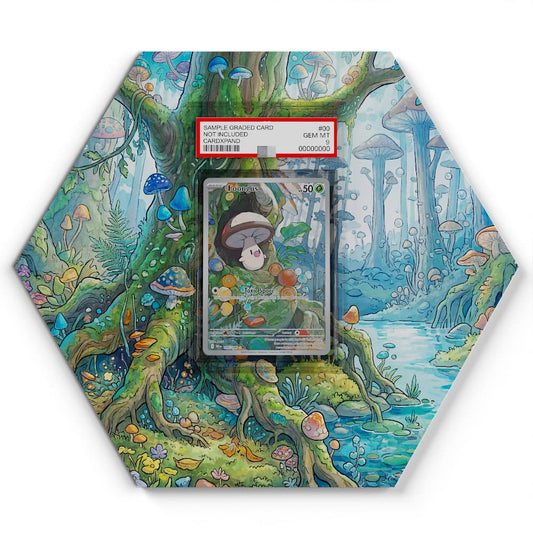 095/086 Foongus - Extended Artwork Pokemon Card Display