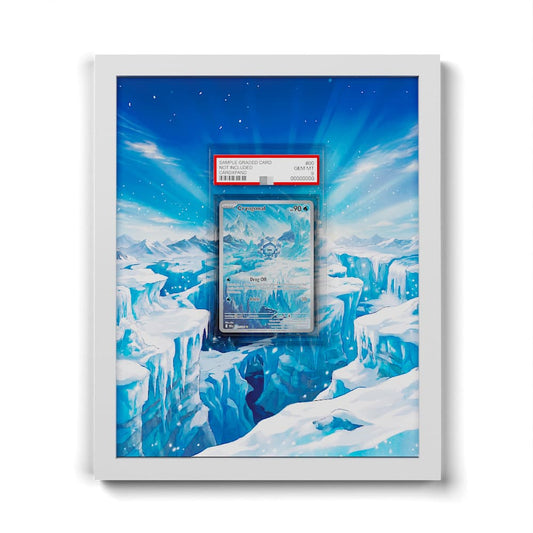 111/086 Cryogonal - Extended Artwork Framed Pokemon Card Display