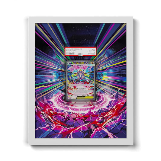 120 Mega Zygarde EX - Extended Artwork Framed Pokemon Card Display