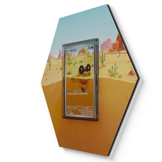 135/086 Sandile - Extended Artwork Pokemon Card Display