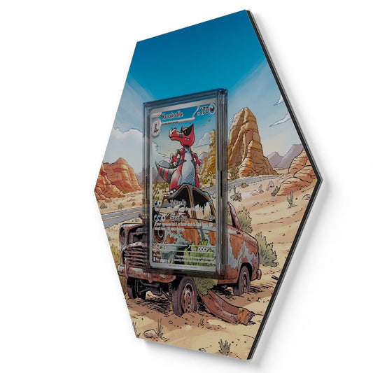 137/086 Krookodile - Extended Artwork Pokemon Card Display