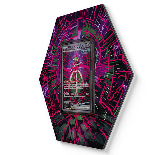 157/131 Iron Valiant EX - Extended Artwork Pokemon Card Display