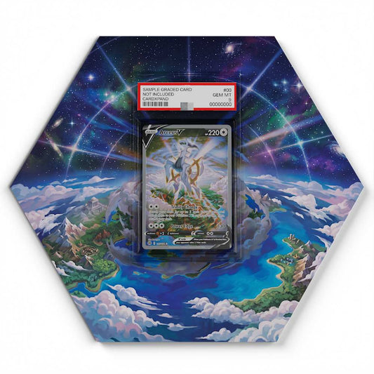 166/172 Arceus - Extended Artwork Pokemon Card Display