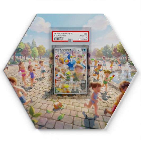 176/167 Cramorant - Extended Artwork Pokemon Card Display