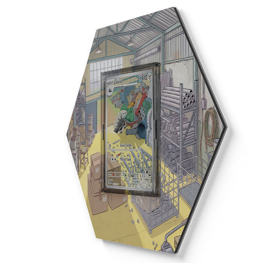 184/167 Lairon - Extended Artwork Pokemon Card Display