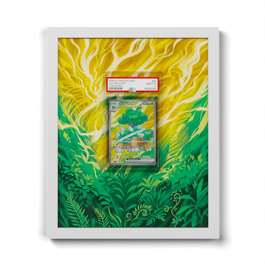 185 Torterra EX - Extended Artwork Framed Pokemon Card Display