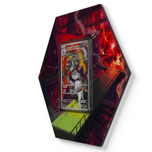 191 Team Rocket's Houndoom - Extended Artwork Pokemon Card Display