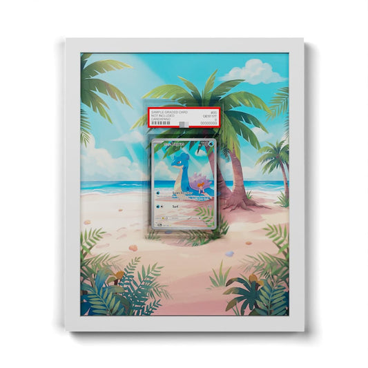 194 Misty's Lapras - Extended Artwork Framed Pokemon Card Display