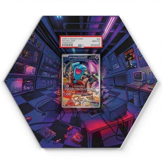 203 Team Rocket’s Wobbuffet - Extended Artwork Pokemon Card Display
