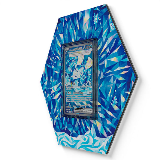 213/167 Wellspring Mask Ogerpon EX - Extended Artwork Pokemon Card Display