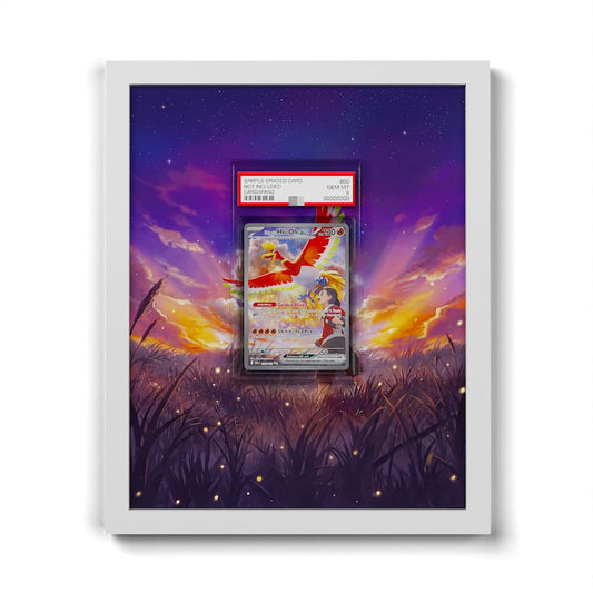 230 Ethan's Ho-Oh EX - Extended Artwork Framed Pokemon Card Display