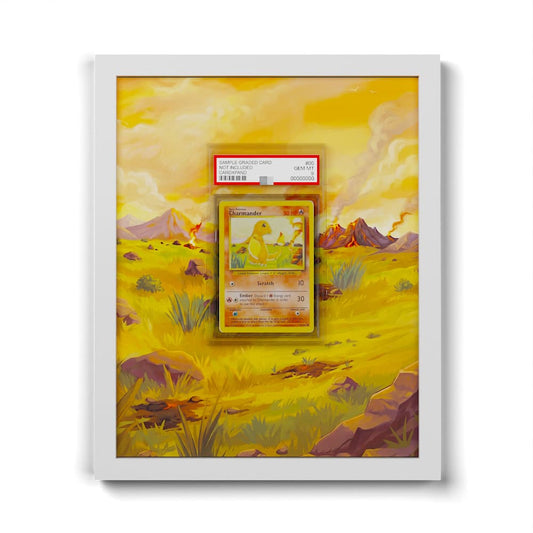 46/102 Charmander - Extended Artwork Framed Pokemon Card Display