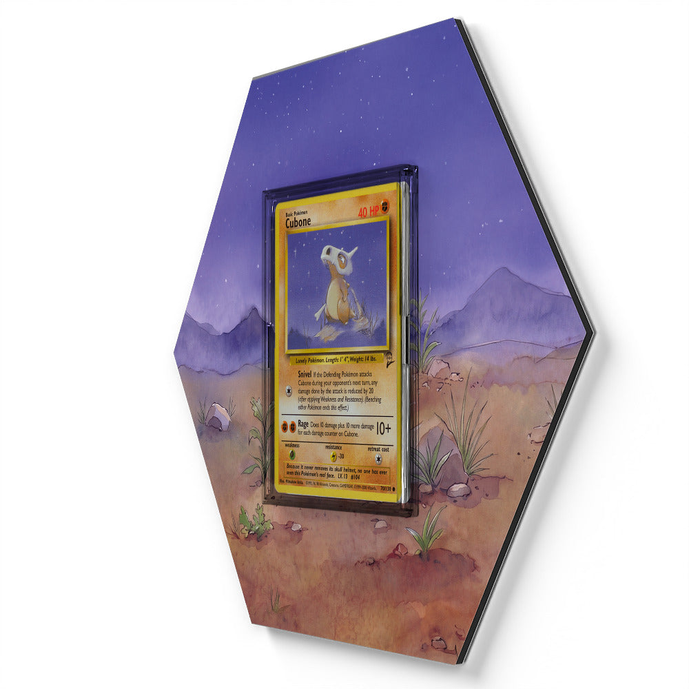 70/130 Cubone - Extended Artwork Pokemon Card Display