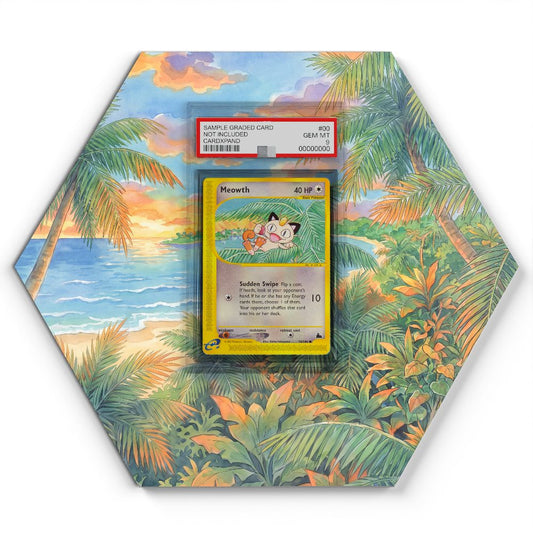 78/144 Meowth - Extended Artwork Pokemon Card Display