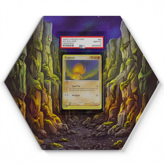 82/100 Trapinch - Extended Artwork Pokemon Card Display