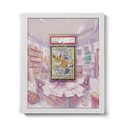TG11 Eevee - Extended Artwork Framed Pokemon Card Display