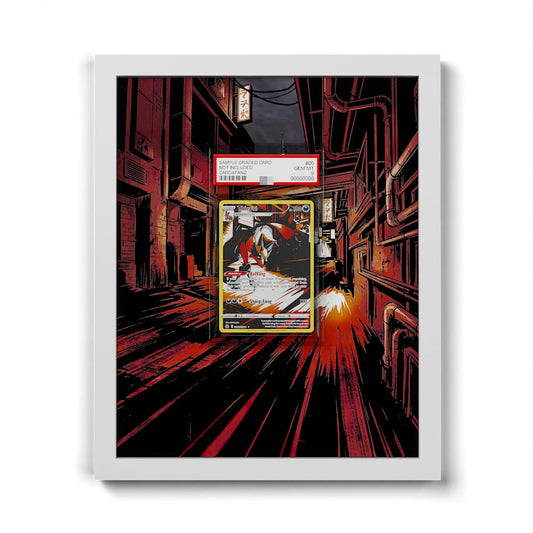 GG17 Thievul - Extended Artwork Framed Pokemon Card Display