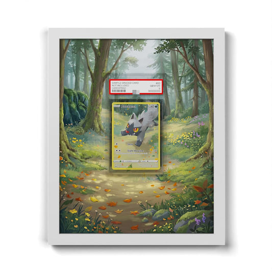 GG33 Poochyena - Extended Artwork Framed Pokemon Card Display