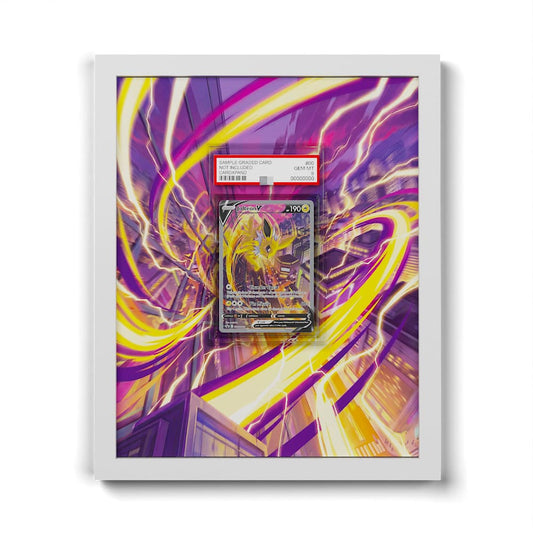 SWSH183 Jolteon - Extended Artwork Framed Pokemon Card Display