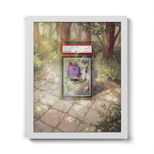189 N's Zorua - Extended Artwork Framed Pokemon Card Display