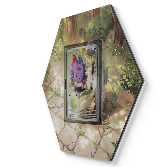 189 N's Zorua - Extended Artwork Pokemon Card Display