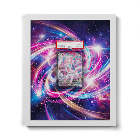 075/203 Sylveon VMAX - Extended Artwork Framed Pokemon Card Display