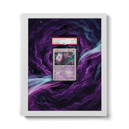 97/102 Mew - Extended Artwork Framed Pokemon Card Display