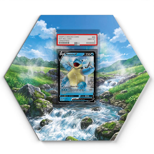 SWSH101 Blastoise V - Extended Artwork Pokemon Card Display