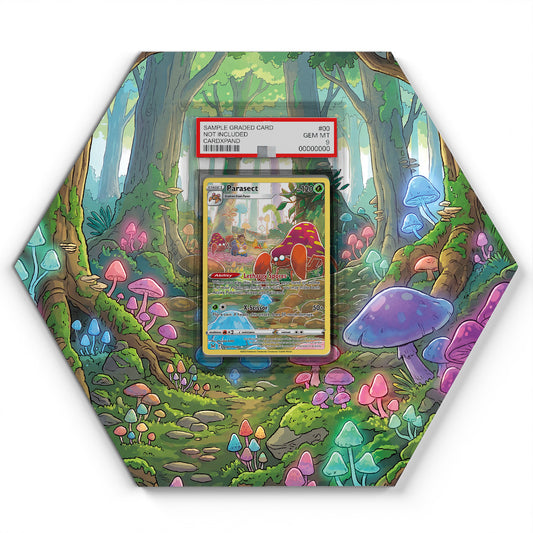 TG01/TG30 Parasect - Extended Artwork Pokemon Card Display