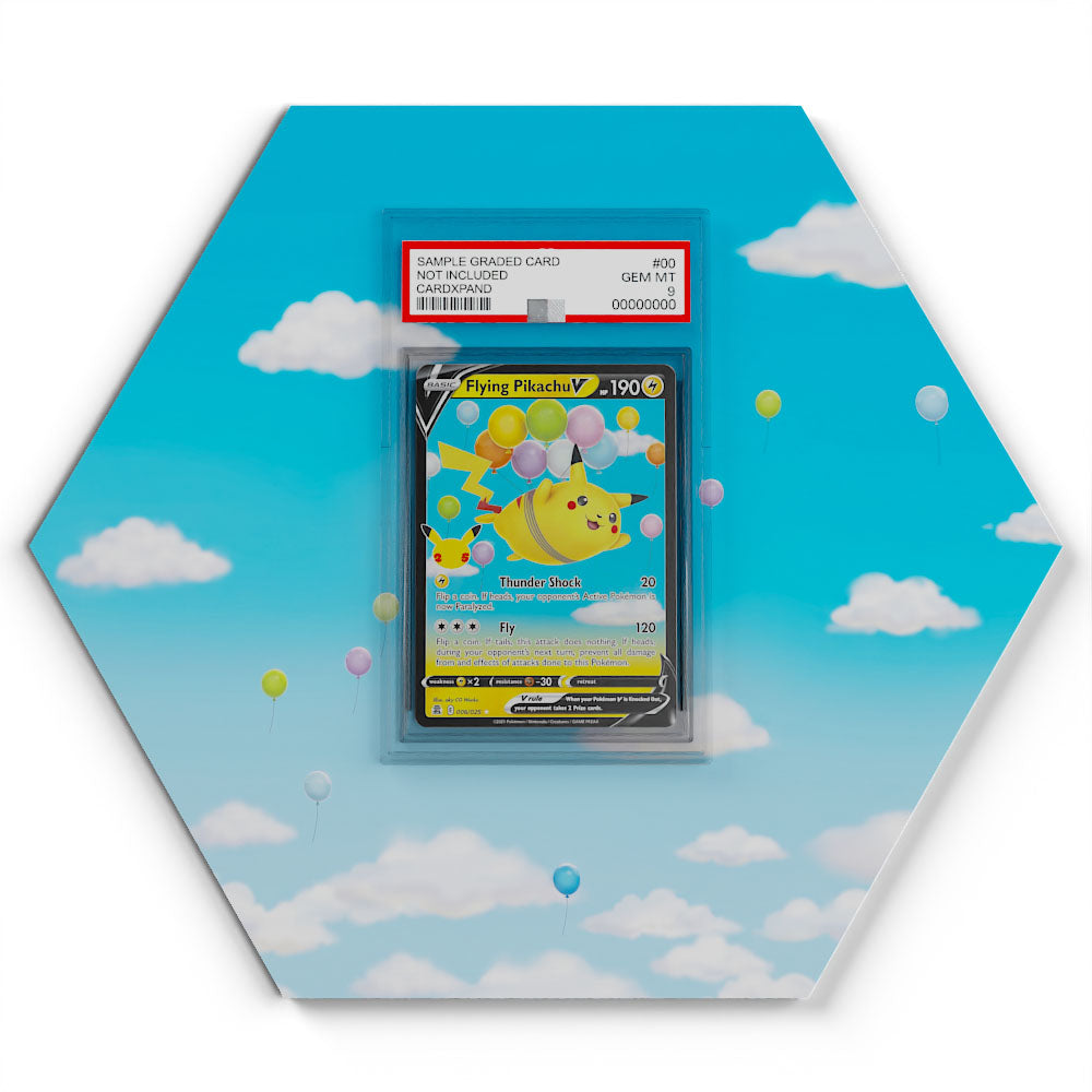 6/025 Flying Pikachu - Extended Artwork Pokemon Card Display