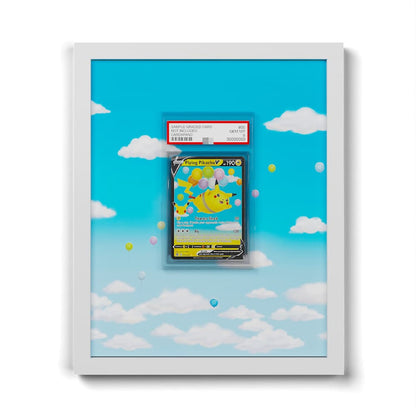 006 Flying Pikachu - Extended Artwork Framed Pokemon Card Display
