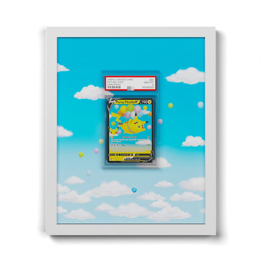 006 Flying Pikachu - Extended Artwork Framed Pokemon Card Display