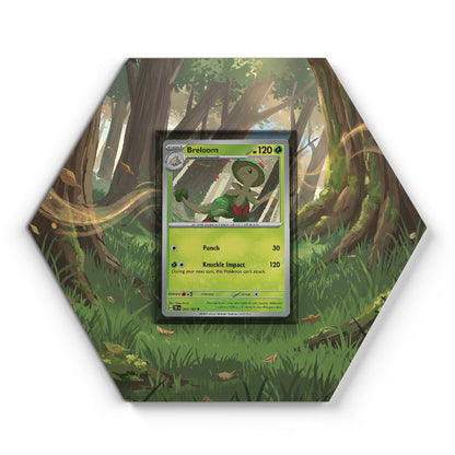 007/162 Breloom - Extended Artwork Pokemon Card Display