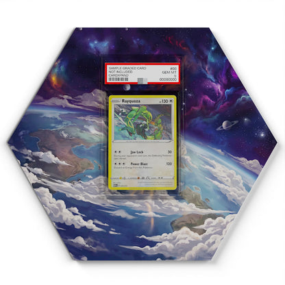 014/015 Rayquaza - Extended Artwork Pokemon Card Display