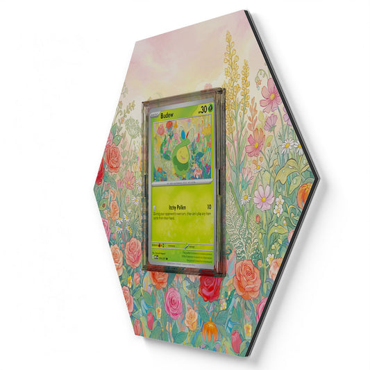 016/217 Budew - Extended Artwork Pokemon Card Display