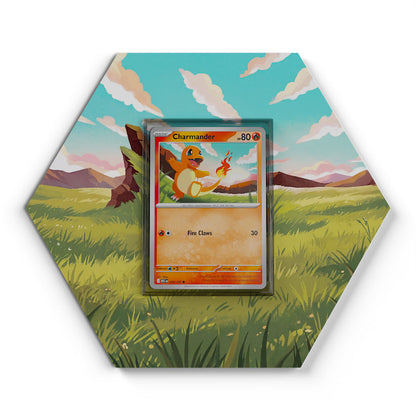 020/217 Charmander - Extended Artwork Pokemon Card Display