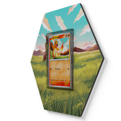 020/217 Charmander - Extended Artwork Pokemon Card Display