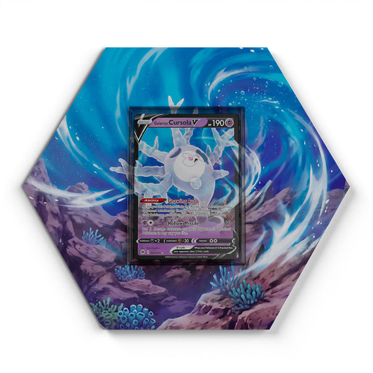 021/073 Cursola V - Extended Artwork Pokemon Card Display