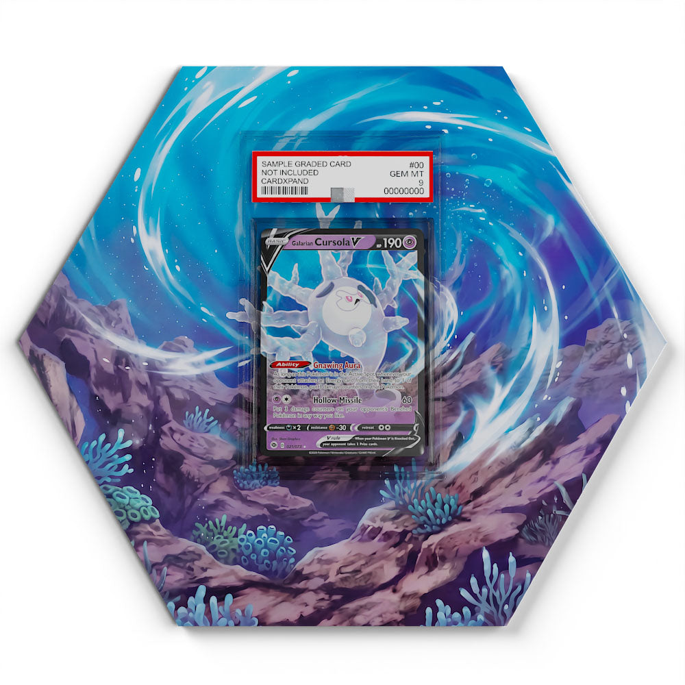 021/073 Cursola V - Extended Artwork Pokemon Card Display