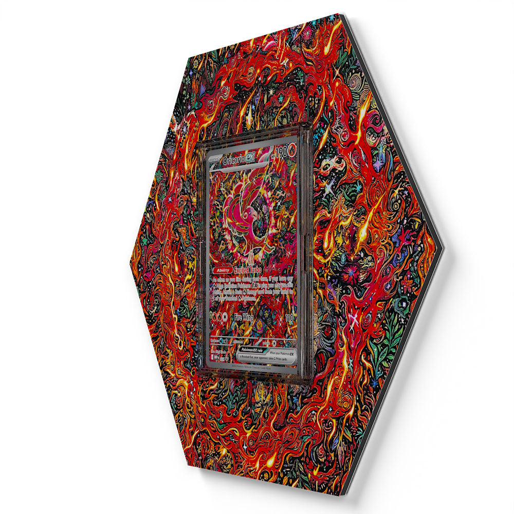 024 Oricorio EX - Extended Artwork Pokemon Card Display