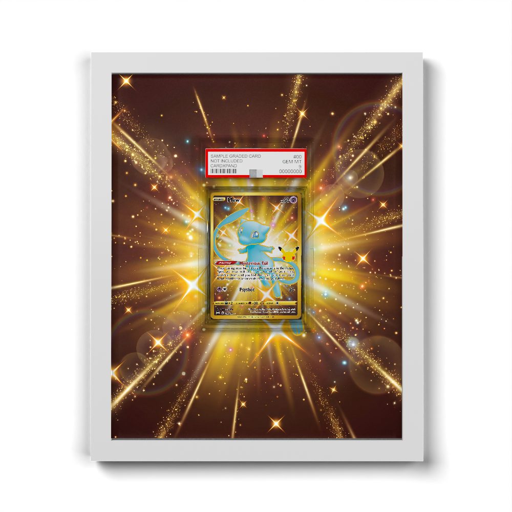 025/025 Mew - Extended Artwork Pokemon Card Frame