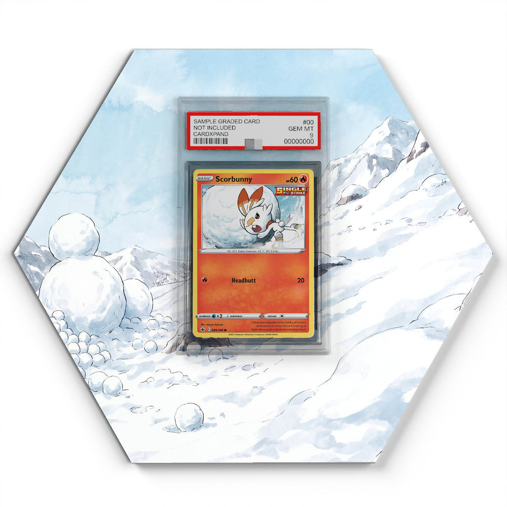 026/198 Scorbunny - Extended Artwork Pokemon Card Display
