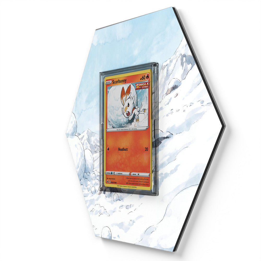 026/198 Scorbunny - Extended Artwork Pokemon Card Display