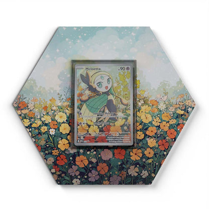 026 Meloetta - Extended Artwork Pokemon Card Display