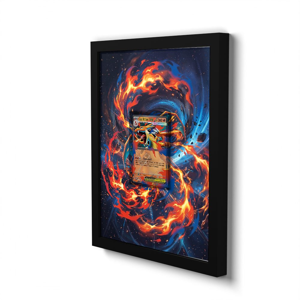 030 Mega Charizard Y EX - Extended Artwork Pokemon Card Frame