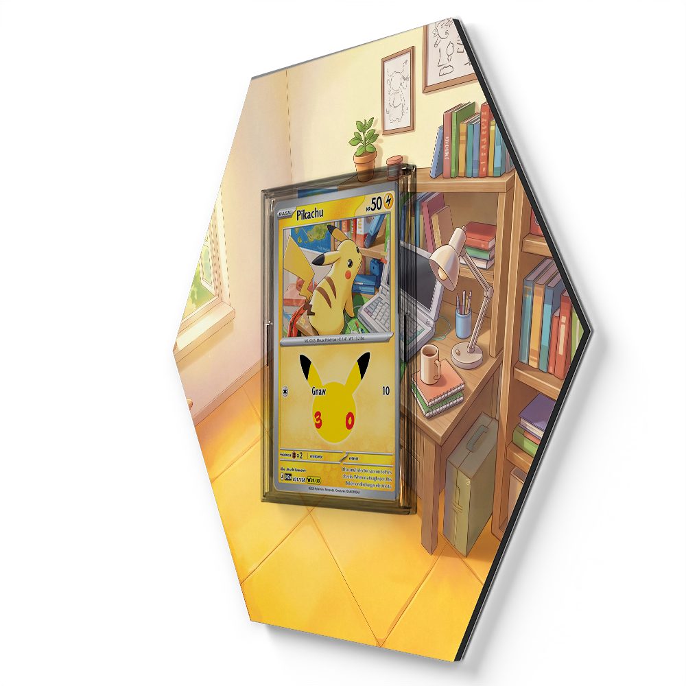 031/128 Pikachu - Extended Artwork Pokemon Card Display