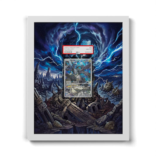 031 N's Zekrom - Extended Artwork Framed Pokemon Card Display
