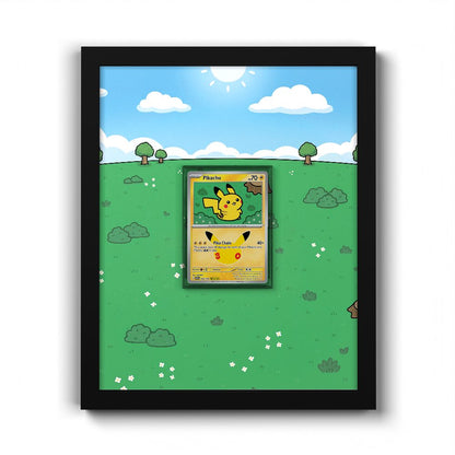 034/128 Pikachu - Extended Artwork Pokemon Card Frame